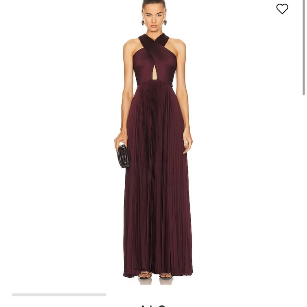 NWT A.L.C Athena Pleated Dress